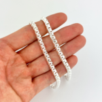 Silver chain,Silver, round shape,chain for men,silver chain bahrain,925 silver chain