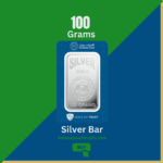 100 Gram Emirates Gold Silver Bar | Amena Jewellery Bahrain