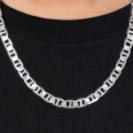 Silver Men's Chain | Premium Sterling Silver Necklace | Amena Jewellery Bahrain
