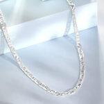Silver Men's Chain | Premium Sterling Silver Necklace | Amena Jewellery Bahrain