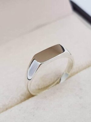 Silver Ring- Silver ring for men- Mens silver ring- Personalised silver ring-name ring